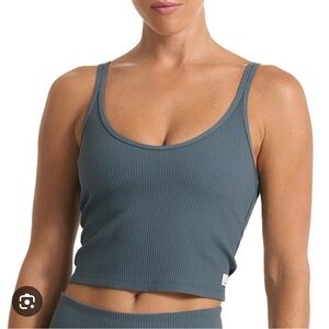 Women's Vuori Ribbed Tank Top - Blue